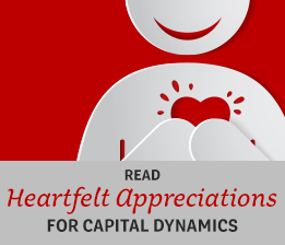 Heartfelt Appreciations for Capital Dynamics